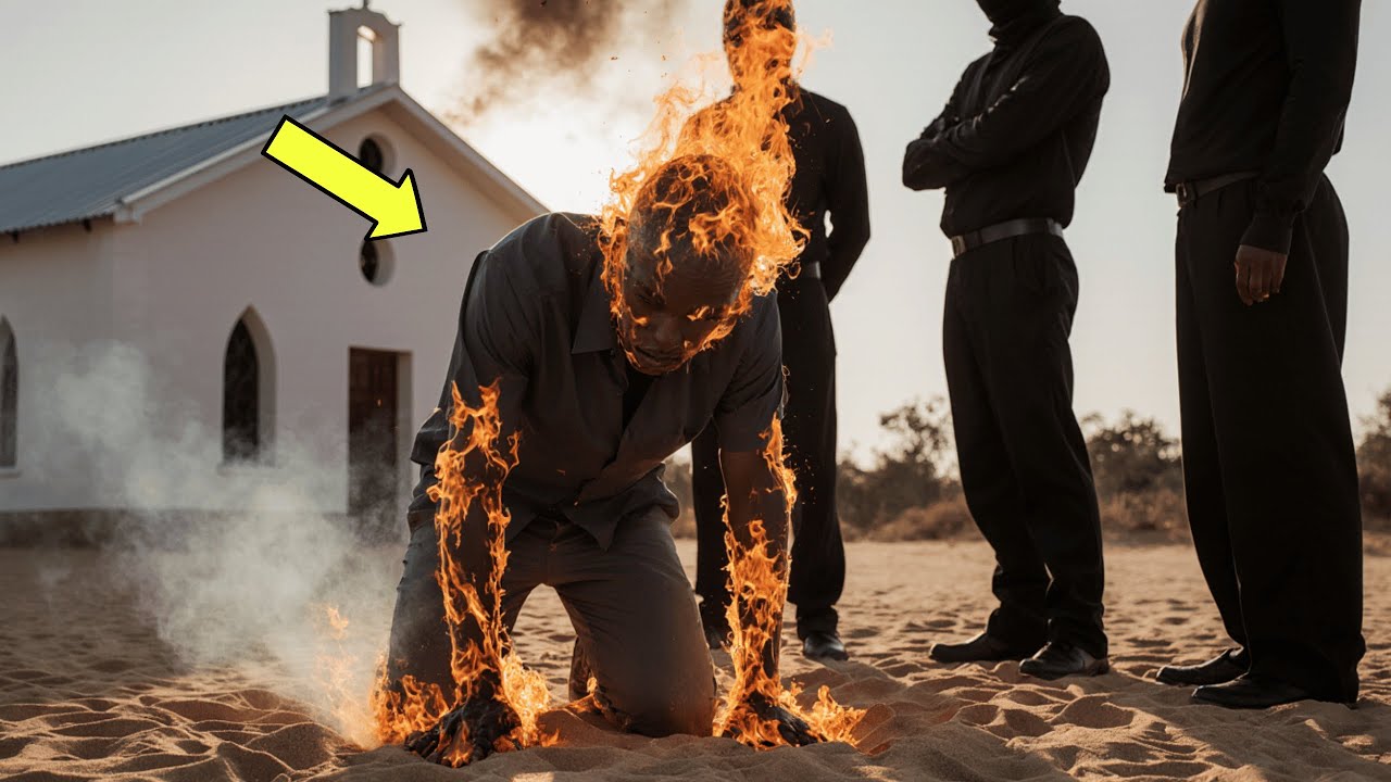 On l’a brûlé vif devant tout le monde… mais le feu n’a pas pu le toucher