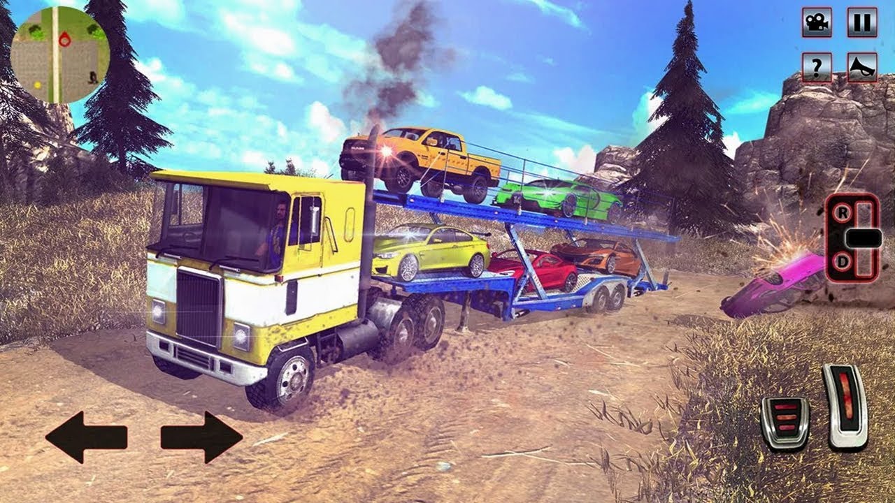 Car Transporter Truck 2018 Offroad USA Truck (by Zygon Games) Android Gameplay [HD]