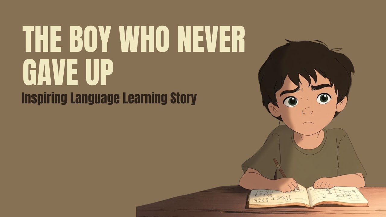 The Boy Who Never Gave Up – Inspiring Language Learning Story - YouTube