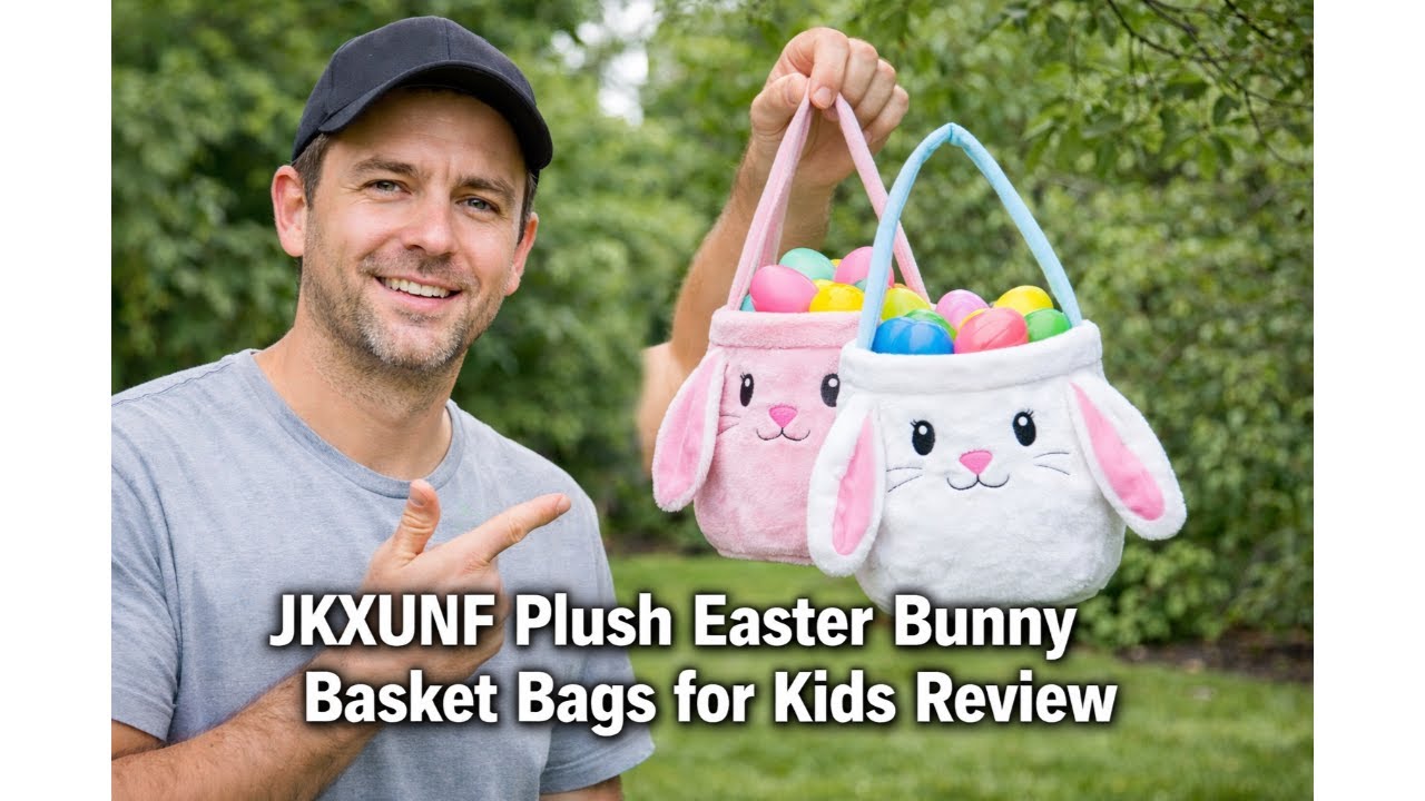 🐰 Обзор плюшевых пасхальных сумок-корзинок JKXUNF для детей – стоят ли эти праздничные сумки свои...