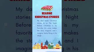 Reading Christmas Stories 📖🎄