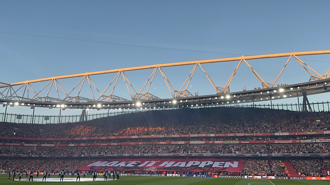 Come To The Game With Me: Arsenal   V PSG 23/4/25 POV Vlog Watch Along Experience