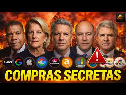 Los congresistas de EEUU están comprando estas acciones (¿saben algo?)