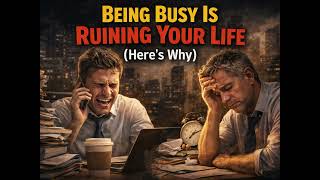 Being Busy Is Ruining Your Life (Here’s Why)