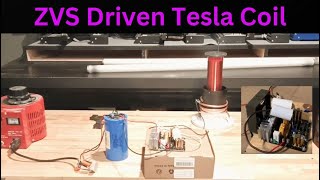 ZVS Tesla Coil "First Run"
