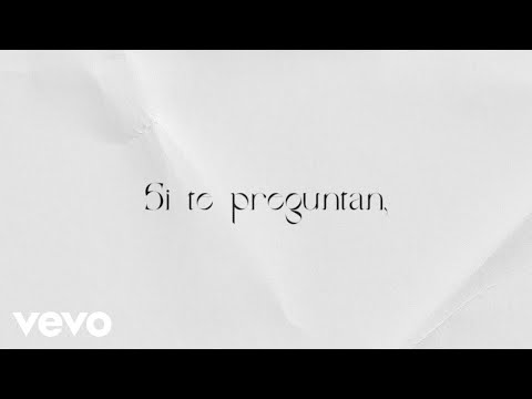 Pole. - Si te preguntan (Lyric Video)