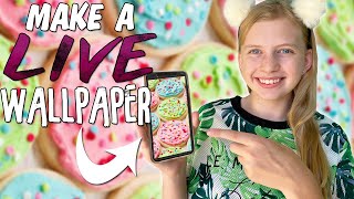 I figured out how to make a custom live wallpaper background for my
phone. it's super cool! hope you enjoy the tutorial! thanks watching!
| please be sur...