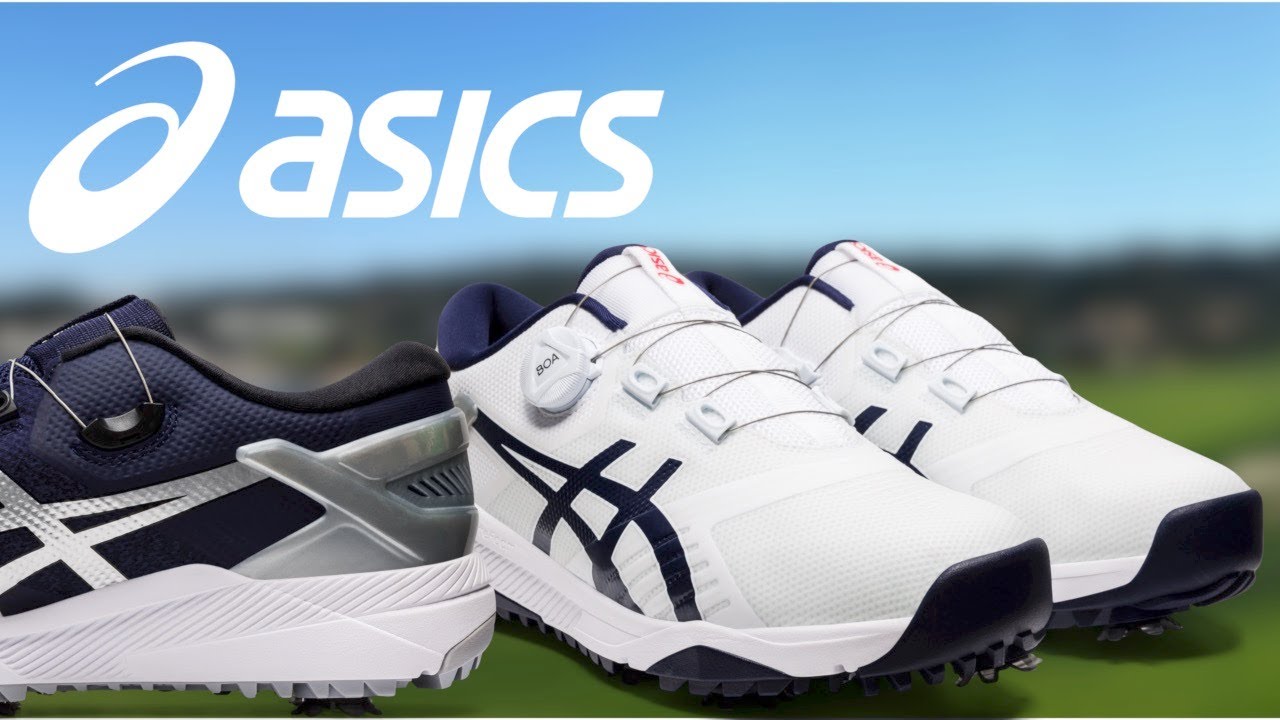 asics spikeless golf shoes