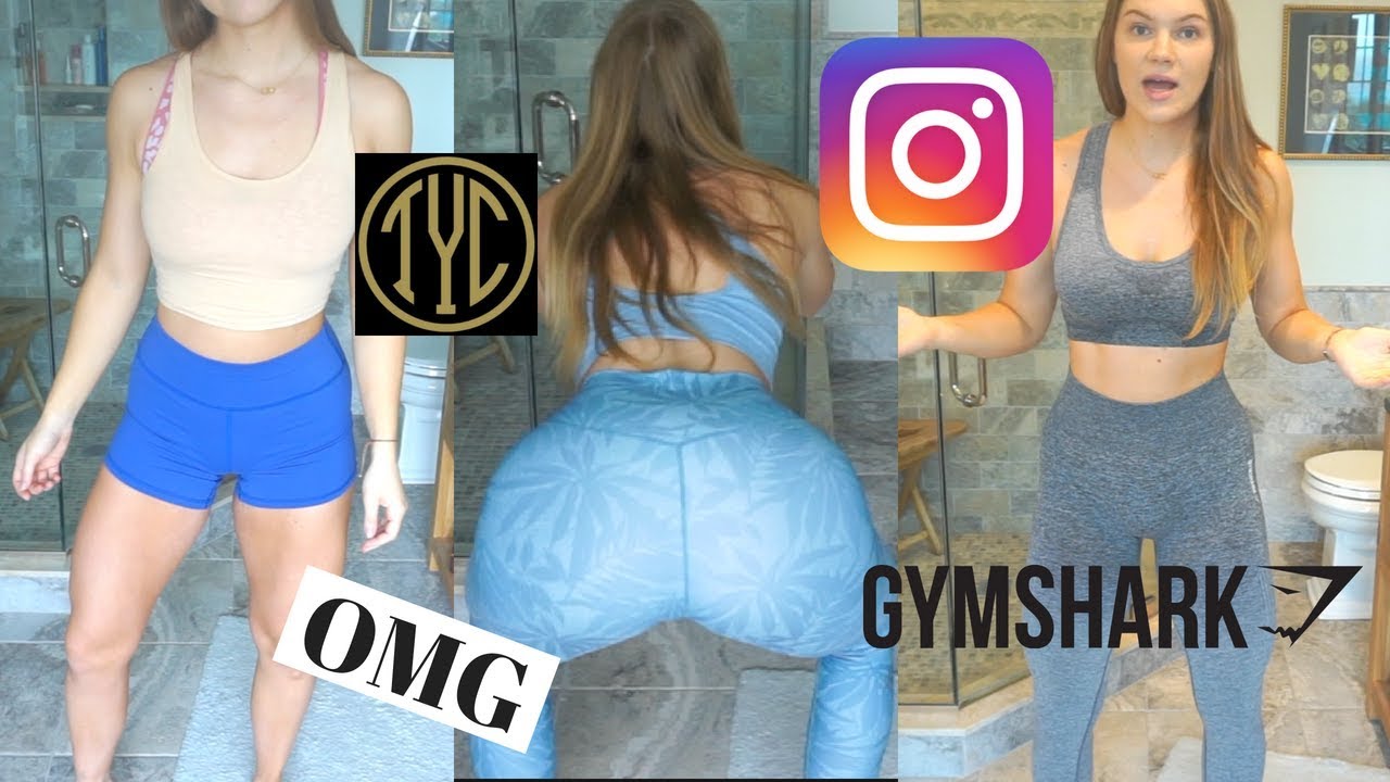 INSTAGRAM WORKOUT CLOTHES HAUL  GYMSHARK, BUFFBUNNY, P'TULA, TILL YOU  COLLAPSE, 