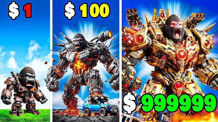 $1 to $1,000,000 Mecha KING KONG in GTA 5