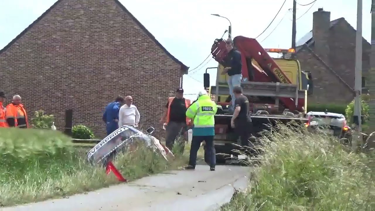 ORC Canal Rally 2025 - SS8: Hulste 3 - all cars (raw footage) - canceled after historics