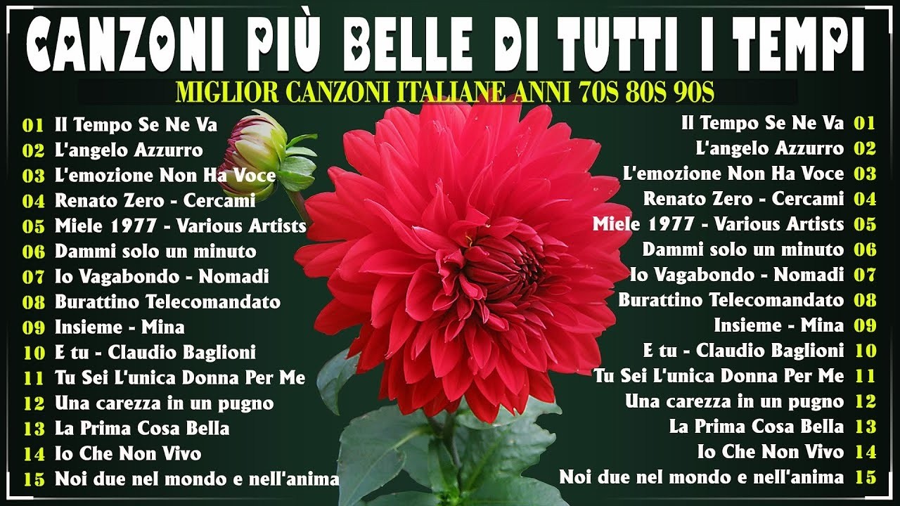 Canzoni Italiane Vecchie - Le 40 Migliori Canzoni Italiane Anni 60 70 e 80 - Canzoni Italia