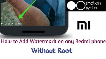 How to Add | Watermark | in Miui camera in any Xaiomi devices