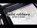 Pros & cons of digital notetaking ✏️ | iPad & Apple Pencil