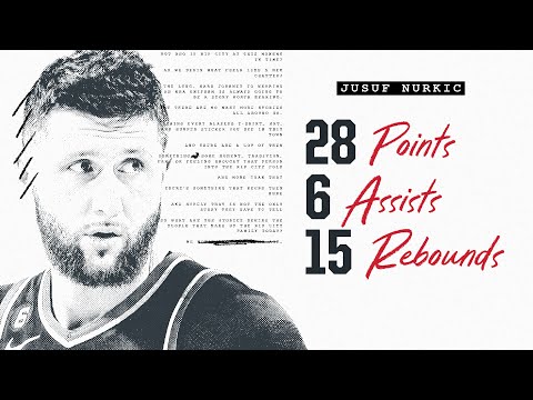 Jusuf Nurkic Highlights (28 points) | Portland Trail Blazers | Dec. 26, 2022