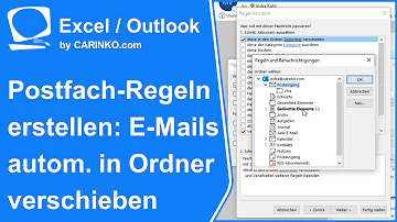 Wie verschiebt man Mails in Outlook?