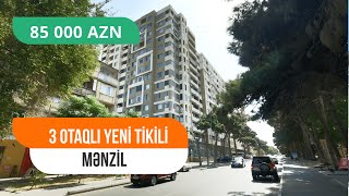 Qaraçuxurda Super Təmirli 3 otaqlı yeni tikili mənzil Satılır (055) 675-19-32