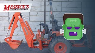 My Frankenstein tractor | Installing a BH76 Backhoe on a LX3310