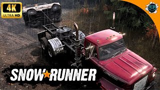 Snowrunner Gameplay - No HUD, No Mods, Just Mishaps! Lost! no Gas!