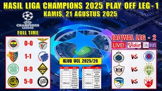 Download Lagu Hasil Liga Champions Tadi Tadi Malam ~ FENERBAHCE vs BENFICA ~ UCL 2025 Play Off Leg 1 MP3 Download Lagu Hasil Liga Champions Tadi Tadi Malam ~ FENERBAHCE vs BENFICA ~ UCL 2025 Play Off Leg 1 MP3