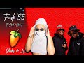 Shakes & Les ,Zee Nxumalo -Funk 55 Remake  Free Flp | Amapiano Fl Studio Tutorial 2024