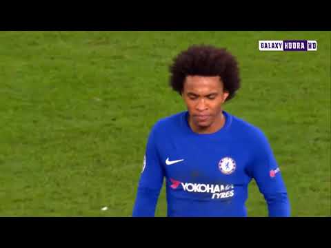 مخلص مباراة تشيلسي وبرشلونه 1 1 2018 دوري ابطال اوروبا جنون عصام الشوالي