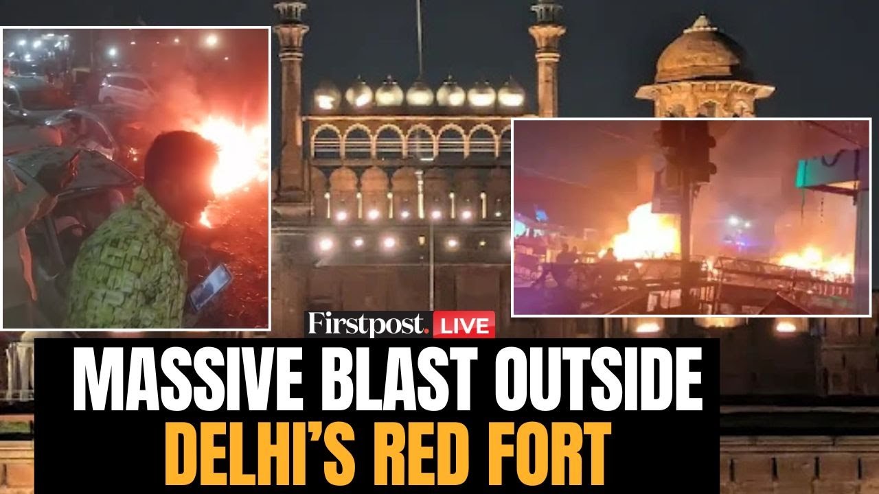 Red Fort Explosion LIVE: Massive Blast Outside Red Fort in Delhi | Delhi Blast | Delhi Explosion