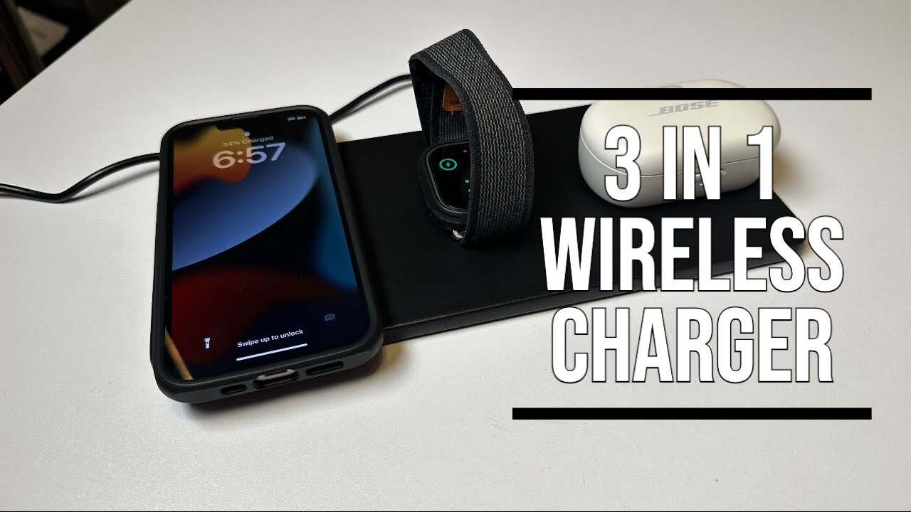 Zealsound 3 in 1 Wireless Charging Pad YouTube