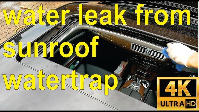 How To Clean Out + Replace The Sunroof Drain Port On A BMW E30