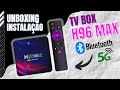 Abrindo e Testando TV BOX H96 Max Android 11 2GB/16GB com Bluetooth