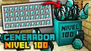 ¡GENERADOR DE DIAMANTE NIVEL 100! 😱💎 LA MAYOR CHETADA DE EGGWARS - EGGWARS Minecraft