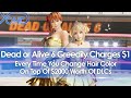 Dead Or Alive 6 Now Charges $1 Every Time You Change Hair Color On Top Of $2000 Worth Of DLCs