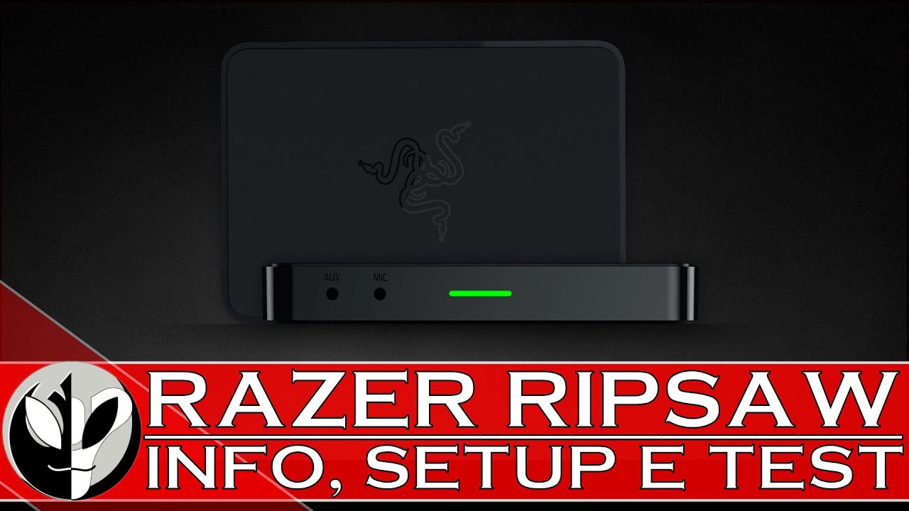 RAZER Ripsaw: Info, Setup e Testing (Cosa uso per REGISTRARE su Youtube ...
