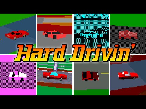 Hard Drivin' | Versions Comparison (Stunt Track Evolution)