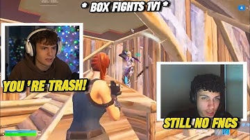 Cold 1v1 Clix in *BOX FIGHTS*....It GOT HEATED!