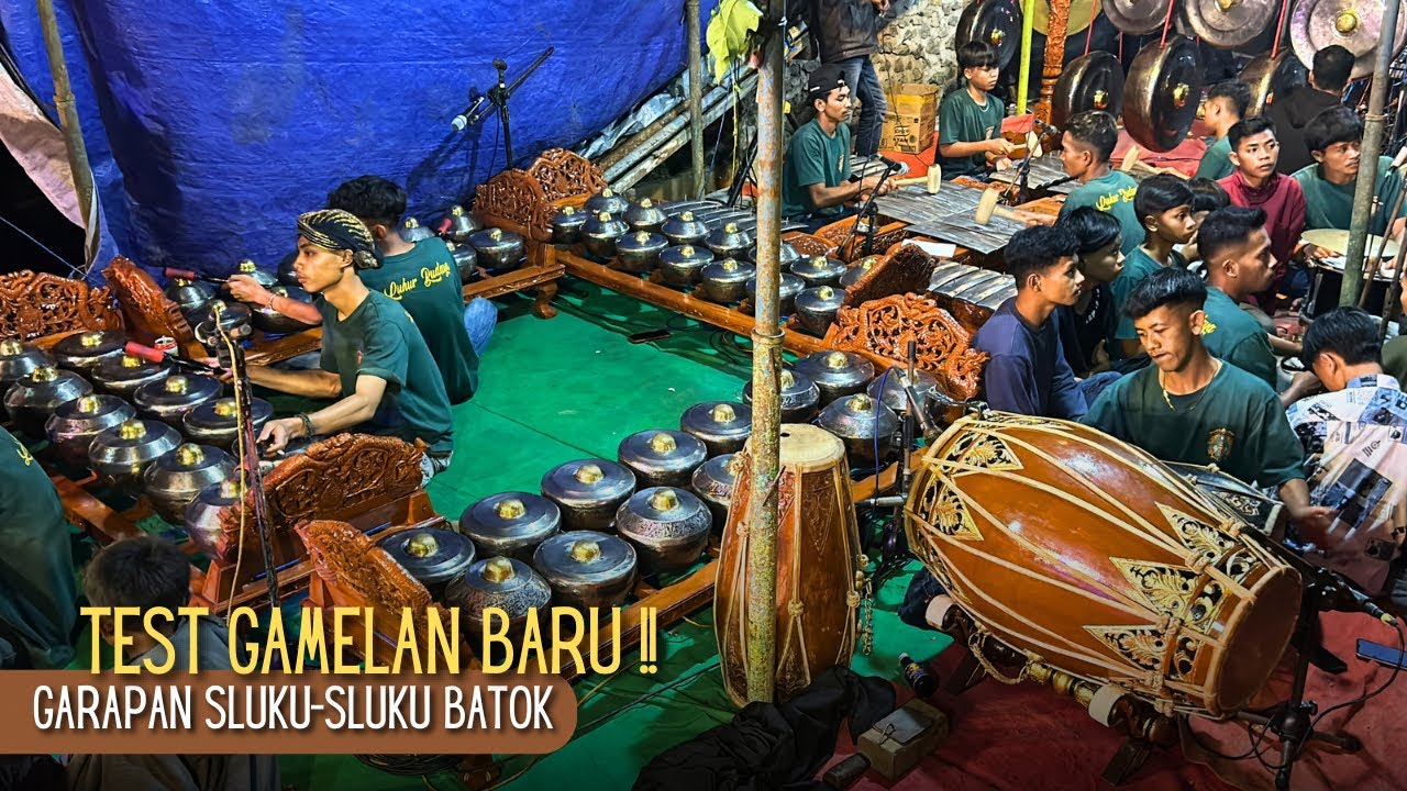 Gending kreasi pemuda - Sluku-Sluku Batok Laras Slendro LUHUR BUDAYA Pagersampang