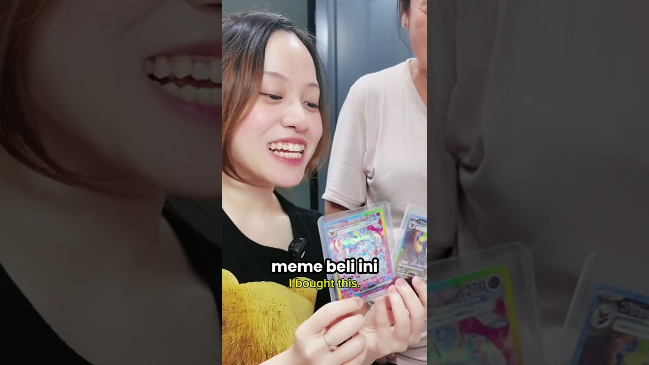 Mamaku Tebak Harga Kartu Pokemon! #shorts