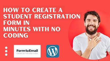 HOW TO CREATE REGISTRATION WEBFORM IN MINUTES WITHOUT CODING👩‍💻