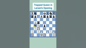 Chess Trap in Nimzowitsch-Larsen Attack