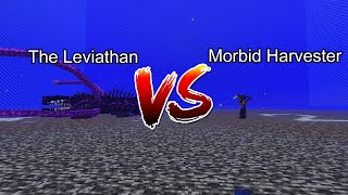 The Leviathan vs Morbid Harvester  Mob Battle  Minecraft