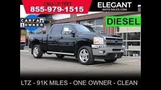 "Live Video Walk Around" 2013 CHEVY SILVERADO 2500 LTZ DURAMAX  1 OWNER (503)765-5411 CALL OR TEXT