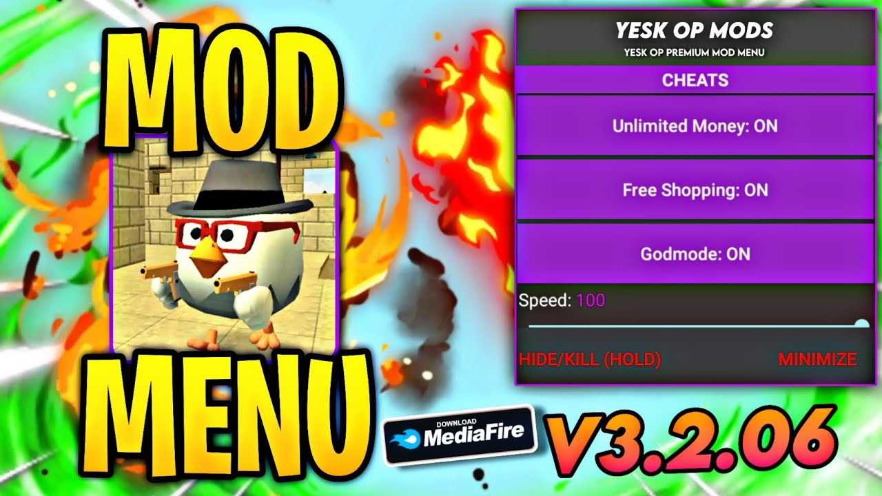 Download Chicken Gun MOD APK v3.7.01 (Mod menu) for Android