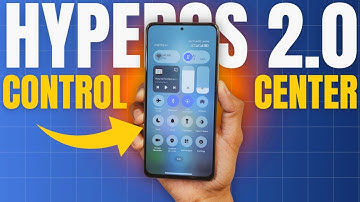HyperOS 2.0 Control Center Gets a NEW Look 🚀 Install On Any Xiaomi, Redmi, & POCO Device ✅
