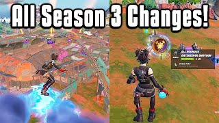 Everything *NEW* In Fortnite Season 3! - Battle Pass, Map, Weapons, \& More!