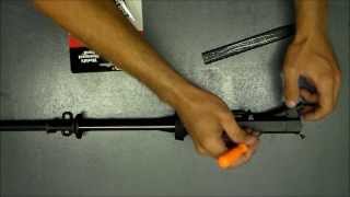 Bushmaster Carbon 15 Picatinny rail repair