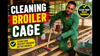 Cleaning Up The Broiler Cage