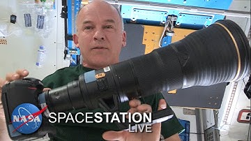 Space Station Live: Williams Talks Candidly about Cameras