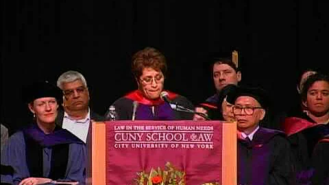 (1 of 2) Margaret Montoya - Commencement Address