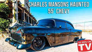 HAUNTED ROD | Supercharged CTSV 55' Chevy was found on Charles Manson's Ranch - Its actually haunted 1955 Chevrolet Hot Rod