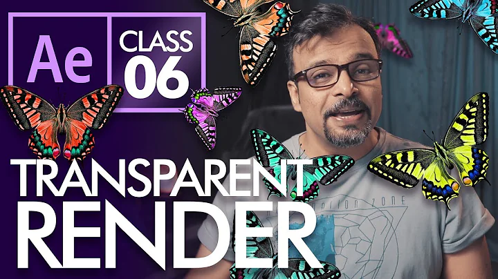 How to Render Transparent Video in After Effects - اردو /  हिंदी [Eng Sub]